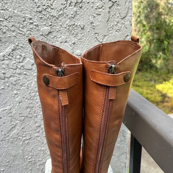 NWT Sam Edelman ~ Penny Boot ~ Wide Calf Knee High Riding ~ Leather ~ 8.5 - Picture 10 of 15